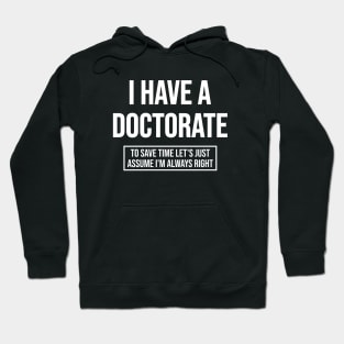 Doctorate Hoodie